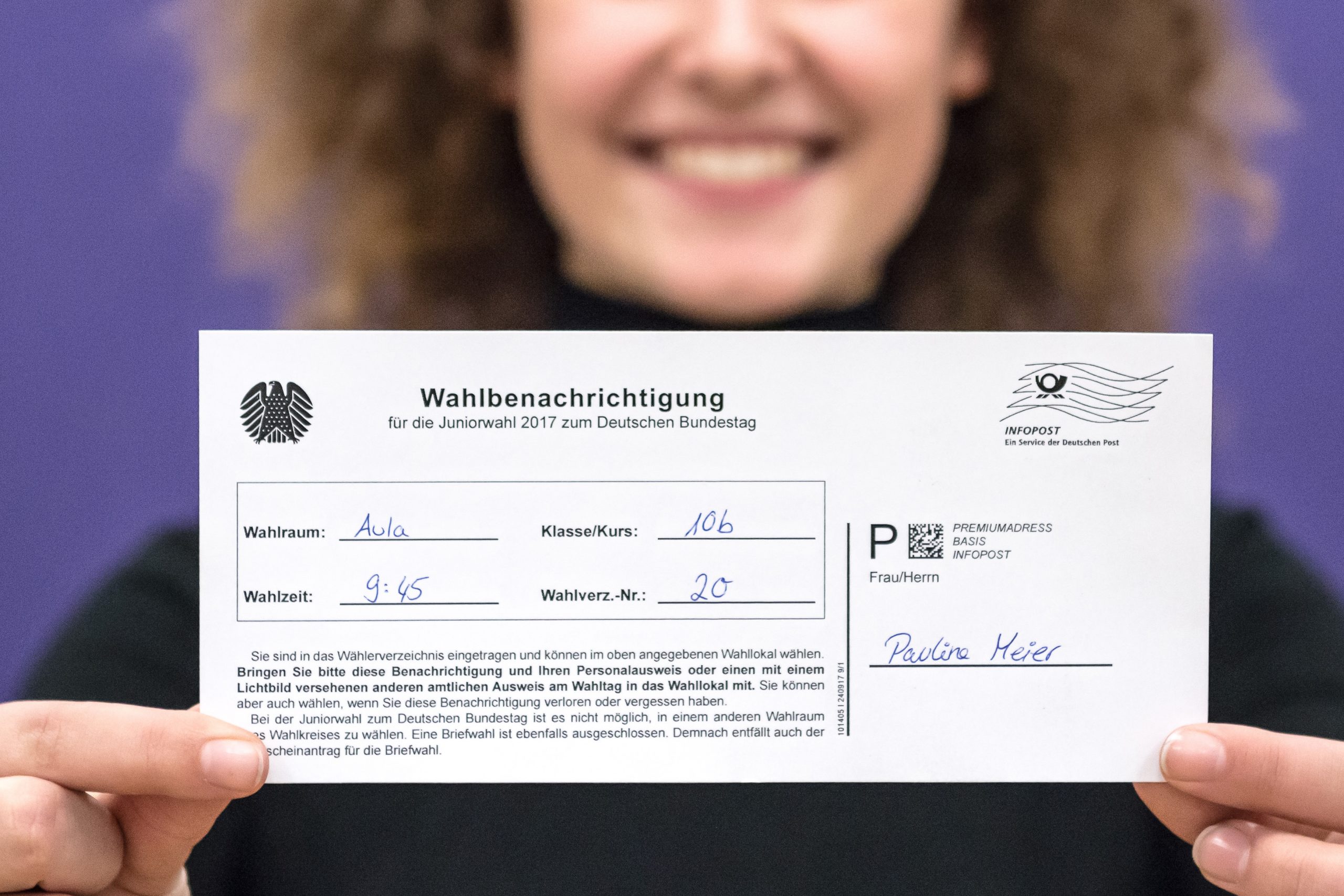 Juniorwahl Wahl Deutscher Bundestag Montessori Wertingen